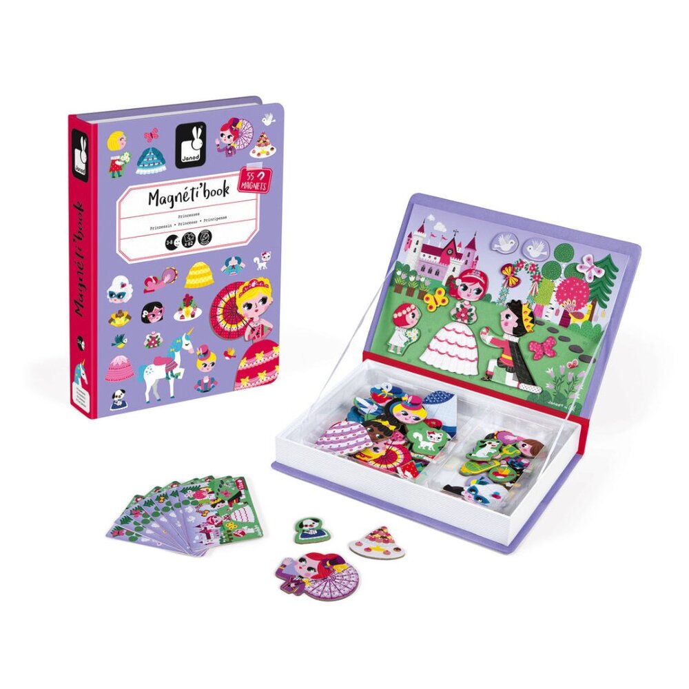New Sealed Janod Magneti’Book Princesses • 3 to 8 Years